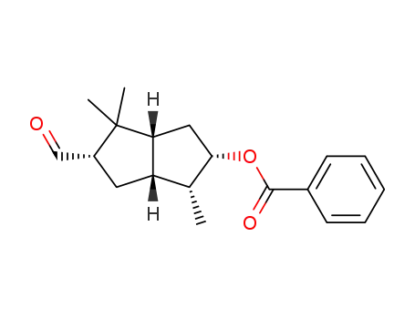 (1R,2R,3S,5R,7S)-7-formyl-2,6,6-trimethylbicyclo[3.3.0]oct-3-yl benzoate