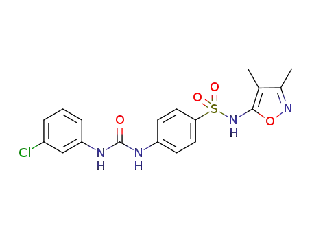 C<sub>18</sub>H<sub>17</sub>ClN<sub>4</sub>O<sub>4</sub>S