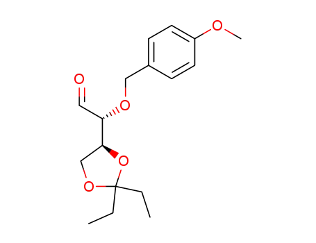 (R)-((S)-2,2-Diethyl-[1,3]dioxolan-4-yl)-(4-methoxy-benzyloxy)-acetaldehyde