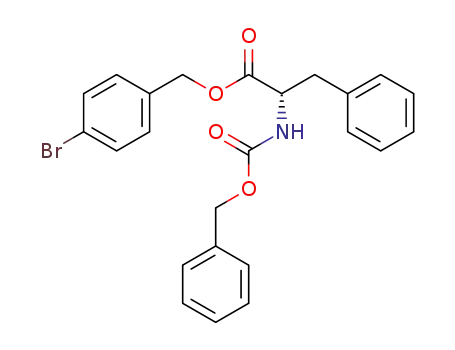 4-bromobenzyl (S)-2-(benzyloxycarbonylamino)-3-phenylpropanoate