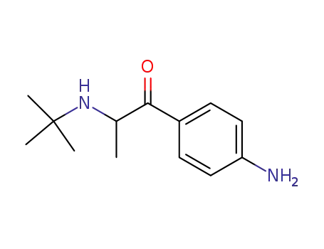 (+/-)-2-(N-tert-butylamino)-4'-aminopropiophenone