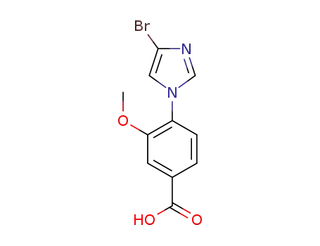 4-(4-bromo-1H-imidazol-1-yl)-3-methoxybenzoic acid