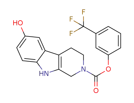 C<sub>19</sub>H<sub>15</sub>F<sub>3</sub>N<sub>2</sub>O<sub>3</sub>