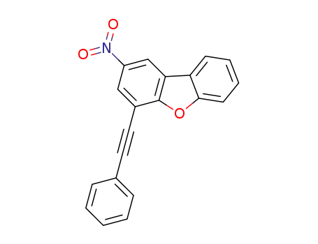 2-nitro-4-(phenylethynyl)dibenzofuran