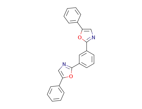 Molecular Structure of 138214-43-4 (Oxazole, 2,2'-(1,3-phenylene)bis[5-phenyl-)