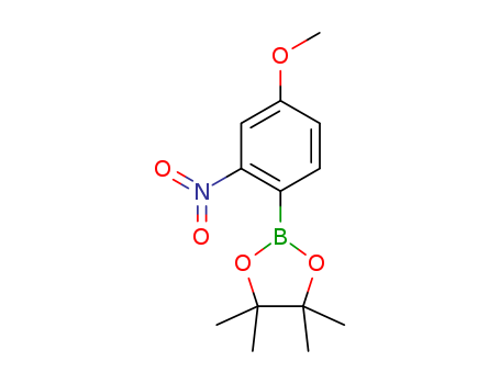4-Methoxy-2-nitrophenylboronic acid, pinacol ester
