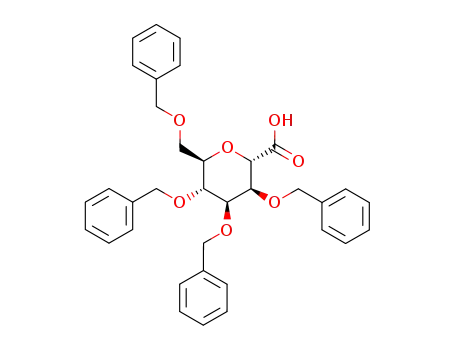 1-(2,3,4,6-tetra-O-benzyl-α-D-mannopyranosyl)formic acid