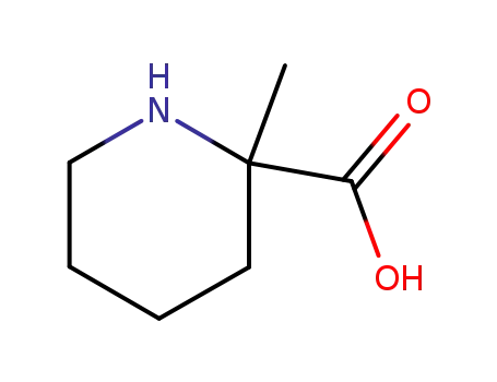 Molecular Structure of 72518-41-3 (2-METHYL-2-PIPERIDINE CARBOXYLIC ACID)