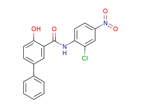 N-(2-chloro-4-nitrophenyl)-4-hydroxy-[1,1‘-biphenyl]-3-carboxamide