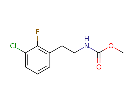 [2-(3-chloro-2-fluorophenyl)-ethylamine]carbamic acid methyl ester