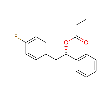 (S)-1-butyryloxy-1-phenyl-2-(4-fluorophenyl)ethane
