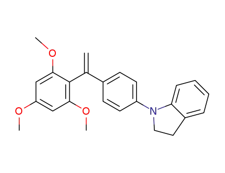 1-(4-(1-(2,4,6-trimethoxyphenyl)vinyl)phenyl)indoline