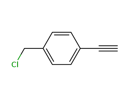 Molecular Structure of 10601-98-6 (Benzene, 1-(chloromethyl)-4-ethynyl-)