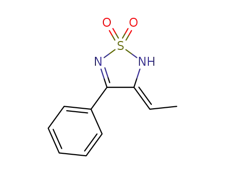 (Z)-4-ethylidene-3-phenyl-1,2,5-thiadiazoline-1,1-dioxide