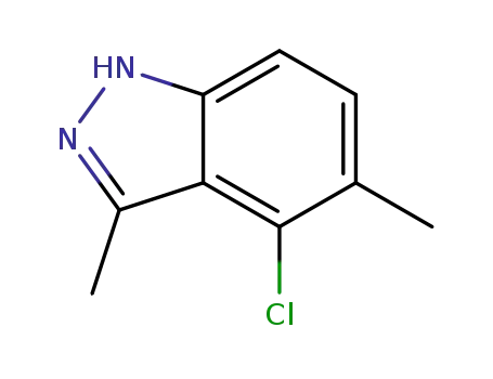 4-chloro-3,5-dimethyl-1H-Indazole