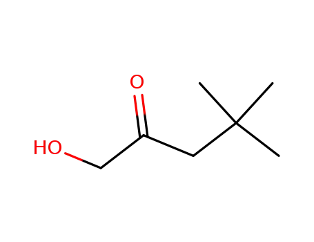 Molecular Structure of 29846-96-6 (1-hydroxy-4,4-dimethylpentan-2-one)