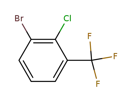 Molecular Structure of 56131-47-6 (3-Bromo-2-chlorobenzotrifluoride)