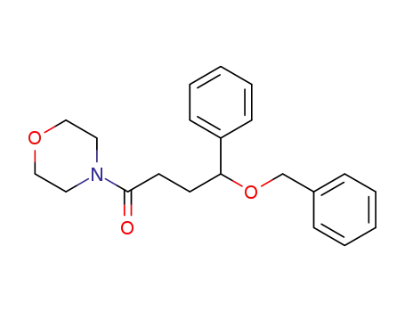 4-(benzyloxy)-1-morpholino-4-phenylbutan-1-one