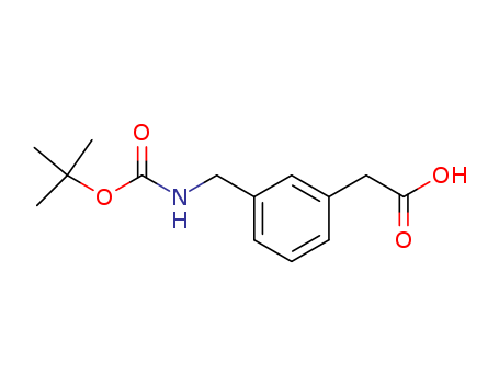 BOC-3-AMINOMETHYL-PHENYLACETIC ACID