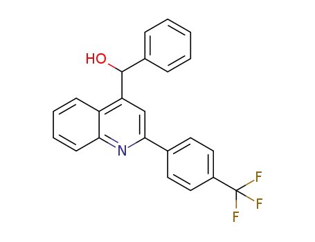 phenyl(2-(4-(trifluoromethyl)phenyl)quinolin-4-yl)methanol