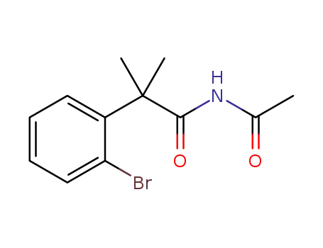 N-acetyl-2-(2-bromophenyl)-2-methylpropanamide