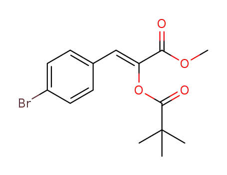 (Z)-methyl 3-(4-bromophenyl)-2-pivaloyloxyacrylate