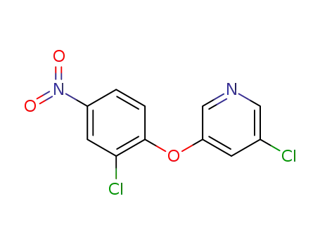 3-chloro-4-(3-chloro-5-pyridyloxy)nitrobenzene