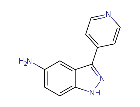 1H-Indazol-5-amine, 3-(4-pyridinyl)-