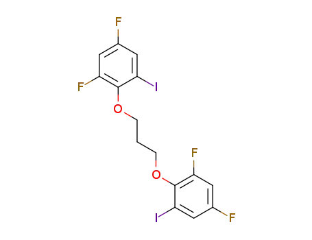 1,3-bis(2,4-difluoro-6-iodophenoxy)propane