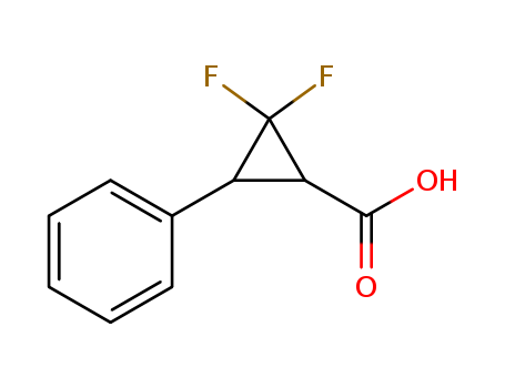 2,2-difluoro-3-phenylcyclopropane-1-carboxylic acid