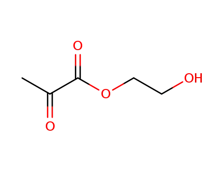 Pyruvic acid, 2-hydroxyethyl ester (6CI)