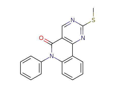 2-(methylthio)-6-phenylpyrimido[5,4-c]quinolin-5(6H)-one