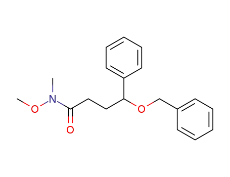 4-(benzyloxy)-N-methoxy-N-methyl-4-phenylbutanamide