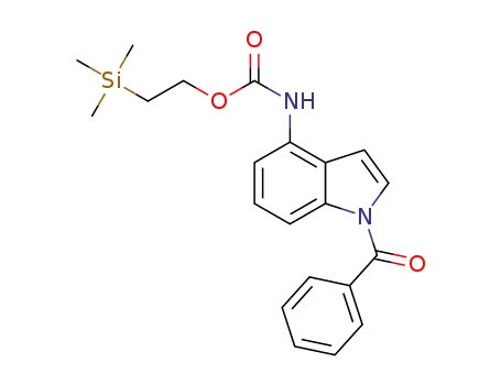 2-(trimethylsilyl)ethyl (1-benzoyl-1H-indol-4-yl)carbamate