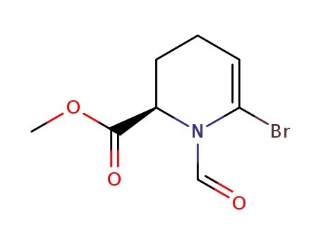 methyl (R)-6-bromo-1-formyl-1,2,3,4-tetrahydropyridine-2-carboxylate