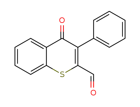 4-oxo-3-phenyl-4H-thiochromene-2-carbaldehyde
