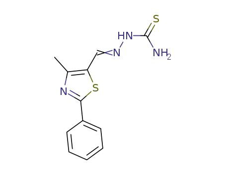 1-((2-phenyl)-4-methylthiazol-5-yl)methylene thiosemicarbazide