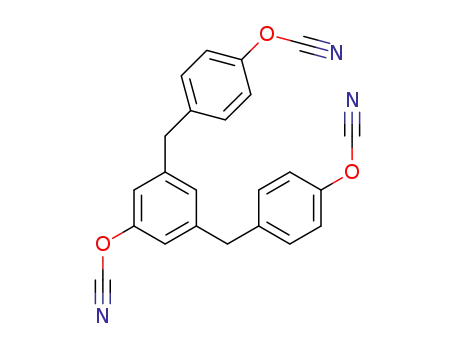 3,5-bis[(4-cyanatophenyl)methyl]phenylcyanate