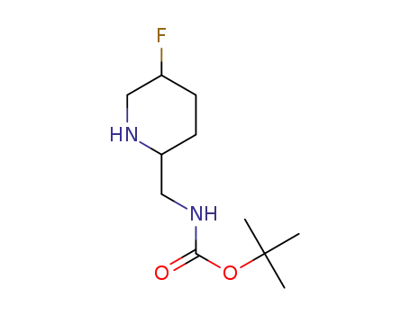 tert-butyl(5-fluoropiperidin-2-yl)methylcarbamate