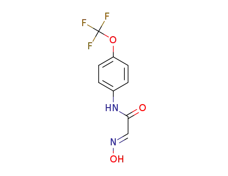 (E)-2-(hydroxyimino)-N-(4-(trifluoromethoxy)phenyl)acetamide
