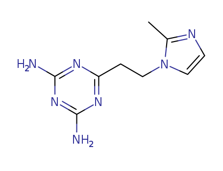 6-[2-(2-methyl-1H-imidazol-1-yl)ethyl]-1,3,5-triazine-2,4-di...