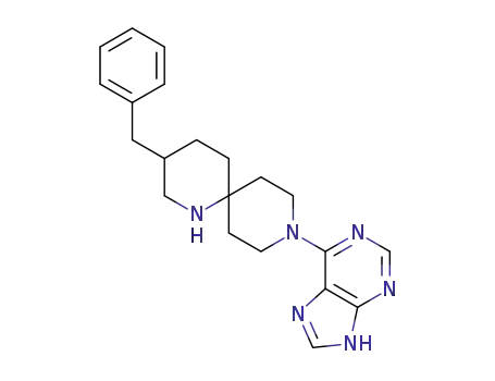 6-(3-Benzyl-1,9-diazaspiro[5.5]undecan-9-yl)-9H-purine