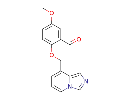 2-(imidazo[1,5-a]pyridin-8-ylmethoxy)-5-methoxybenzaldehyde