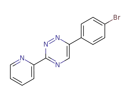 1,2,4-Triazine, 6-(4-bromophenyl)-3-(2-pyridinyl)-