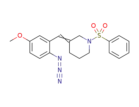 3-(2-azido-5-methoxybenzylidene)-1-(phenylsulfonyl)piperidine