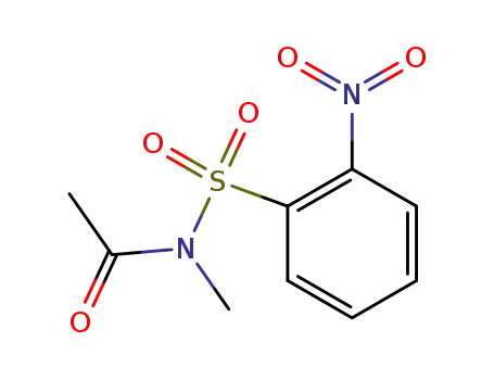 Acetamide, N-methyl-N-[(2-nitrophenyl)sulfonyl]-