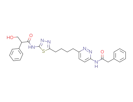 C<sub>27</sub>H<sub>28</sub>N<sub>6</sub>O<sub>3</sub>S
