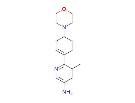 5-methyl-6-[4-(morpholin-4-yl)cyclohex-1-en-1-yl]pyridin-3-amine