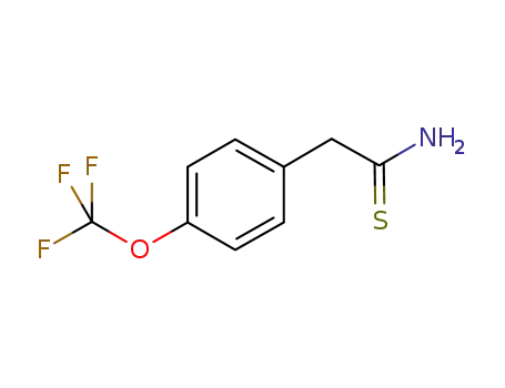 2-[4-(trifluoromethoxy)phenyl]ethanethioamide
