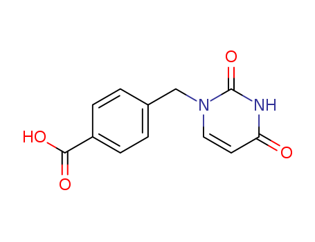 4-[(2,4-dioxo-3,4-dihydropyrimidin-1(2H)-yl)methyl]benzoic acid